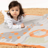 Indus Design - Jungle Buddies Baby Blanket