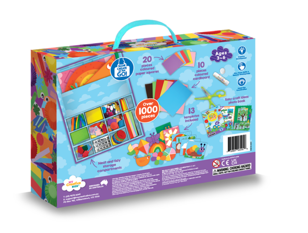 My Creative Box - First Crafts Garden Collage Sensory Craft Box