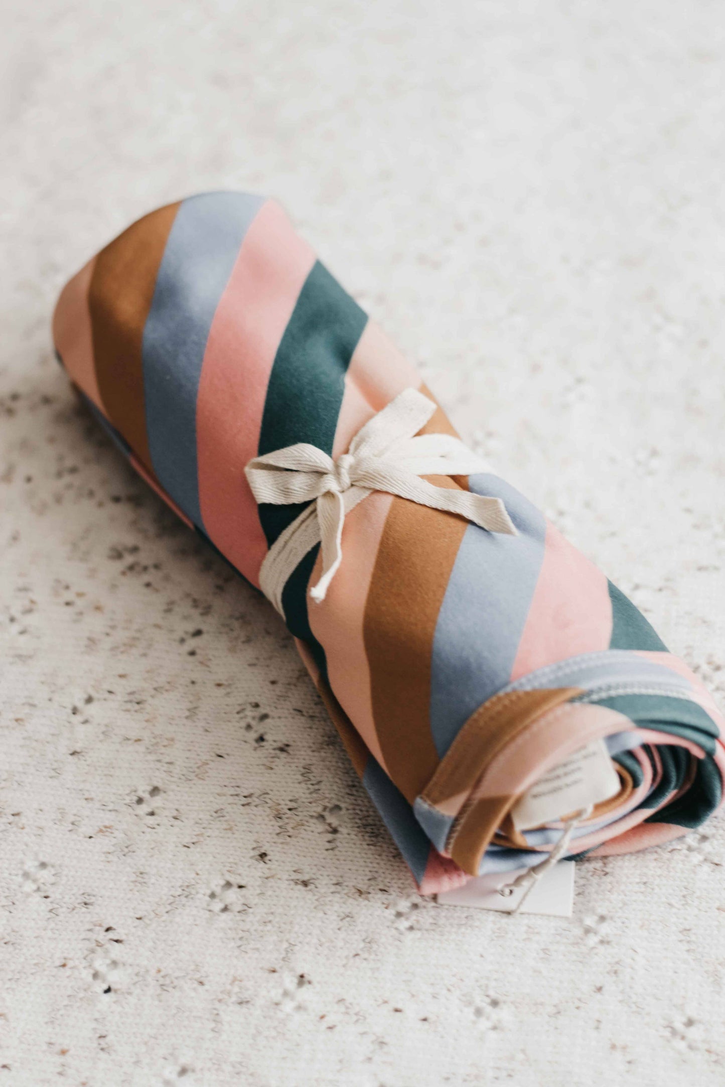 Bencer & Hazelnut - Jersey Swaddle - Retro Stripe