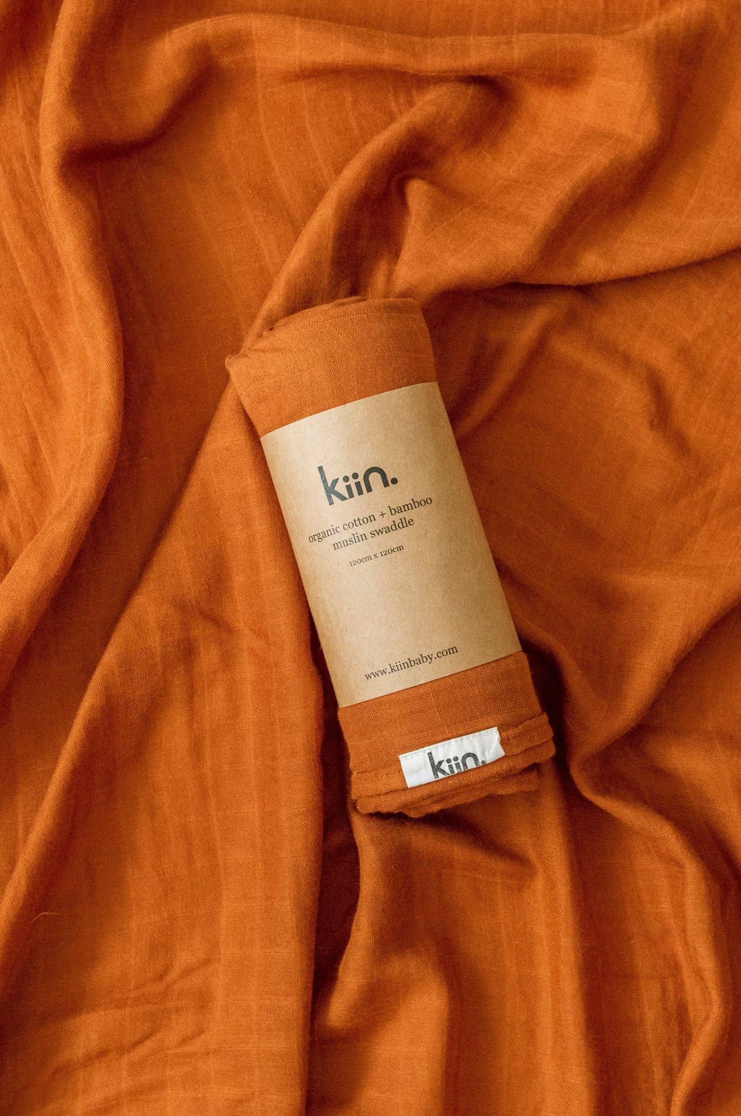 Kiin Baby - Organic Swaddle: Blush