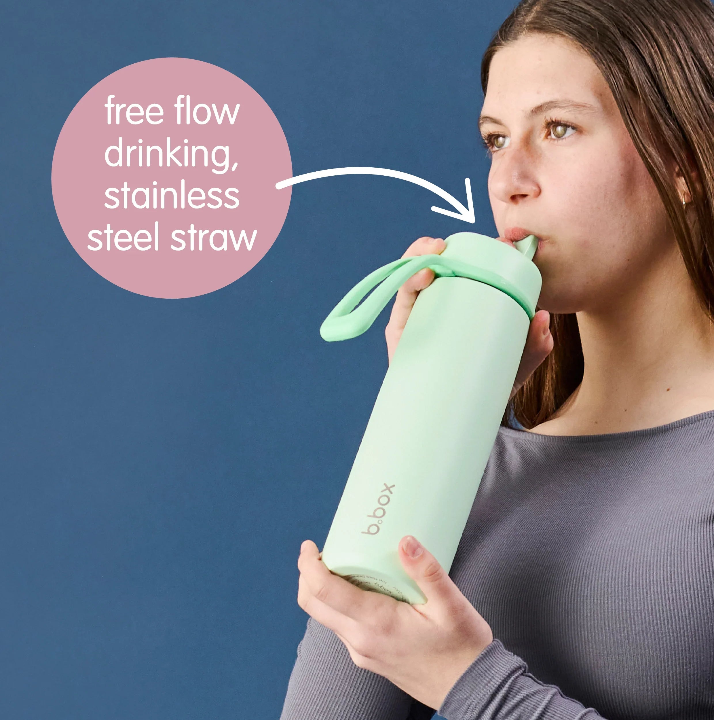 690mL INSULATED FLIP TOP BOTTLE