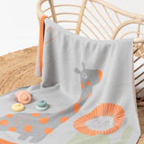 Indus Design - Jungle Buddies Baby Blanket
