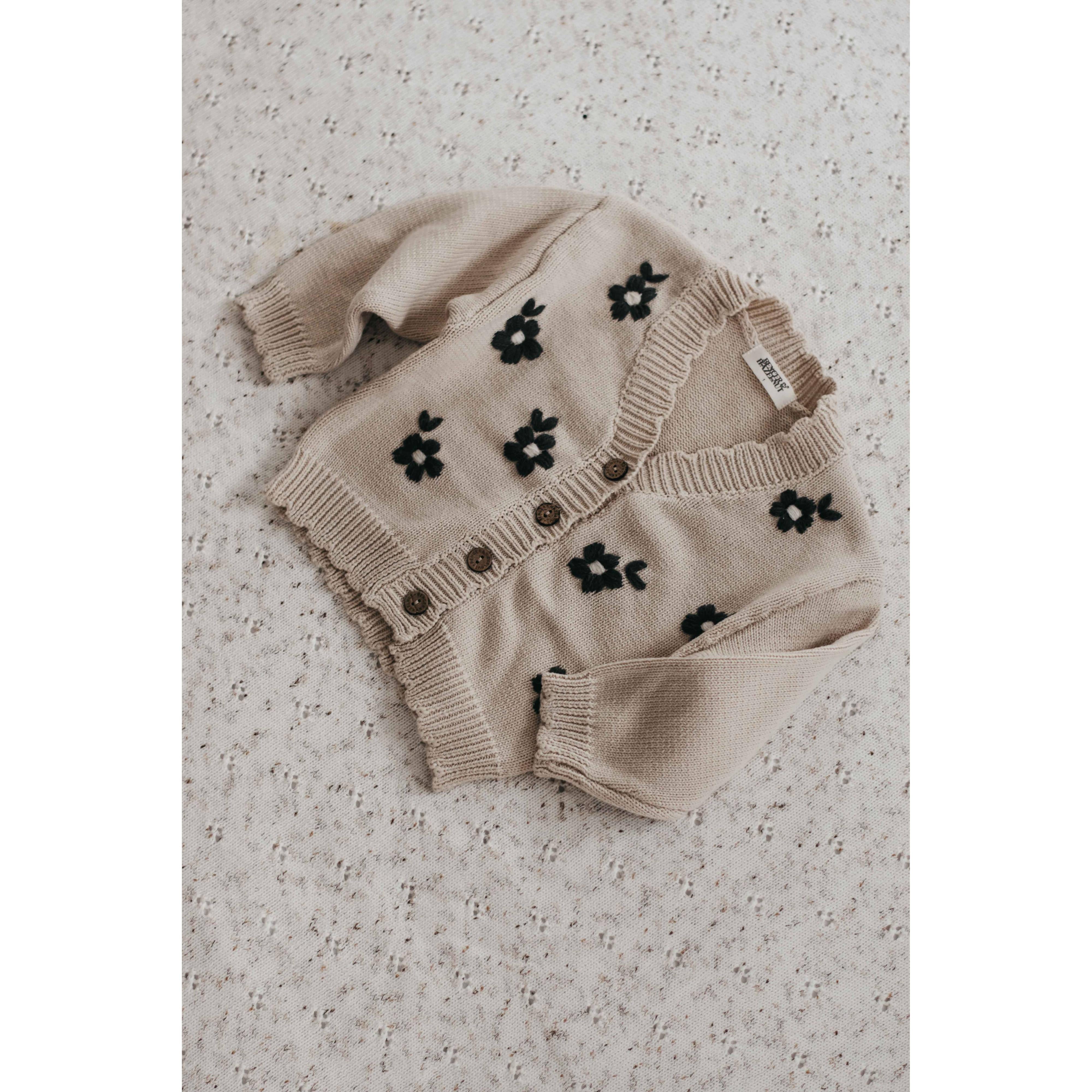 Bencer & Hazelnut - Blossom Knit Cardy: 0