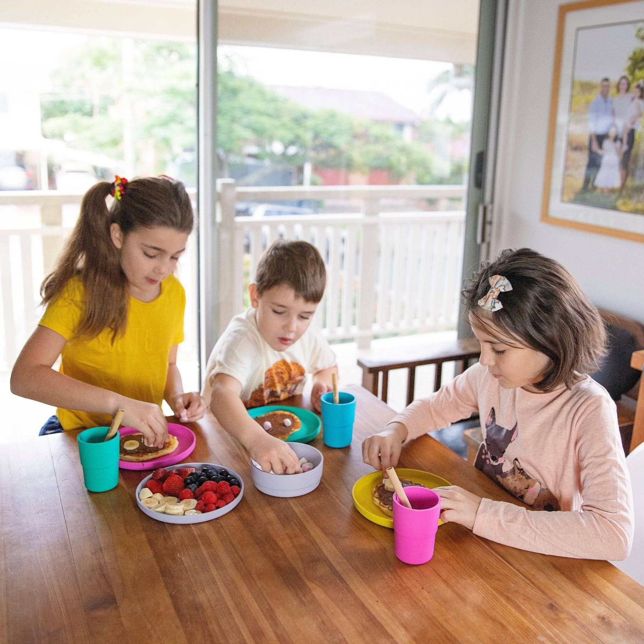 Bobo & Boo AUS - Plant-Based 3 Pack of Bowls - Tropical (600ml)