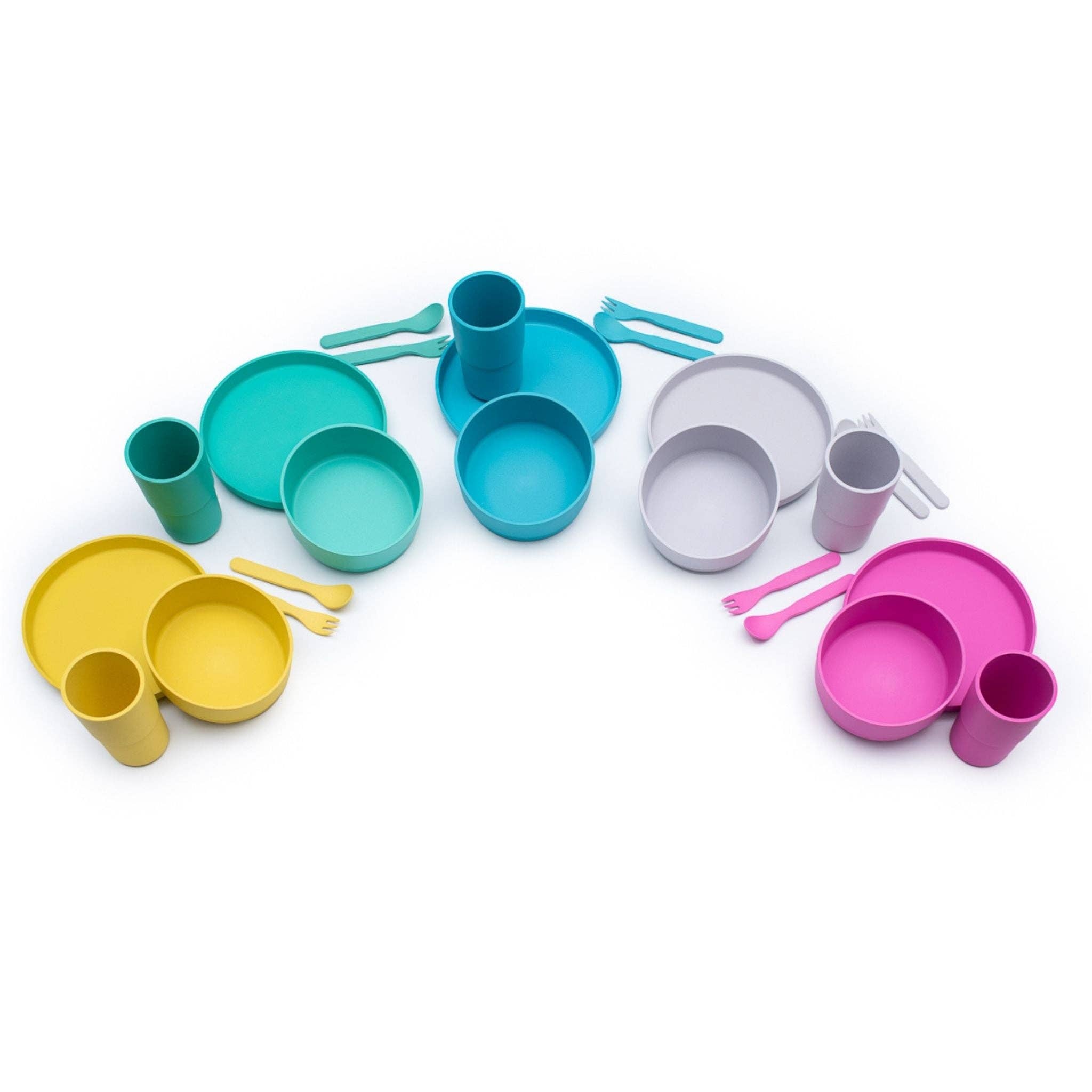 Bobo & Boo AUS - Plant-Based 3 Pack of Bowls - Tropical (600ml)