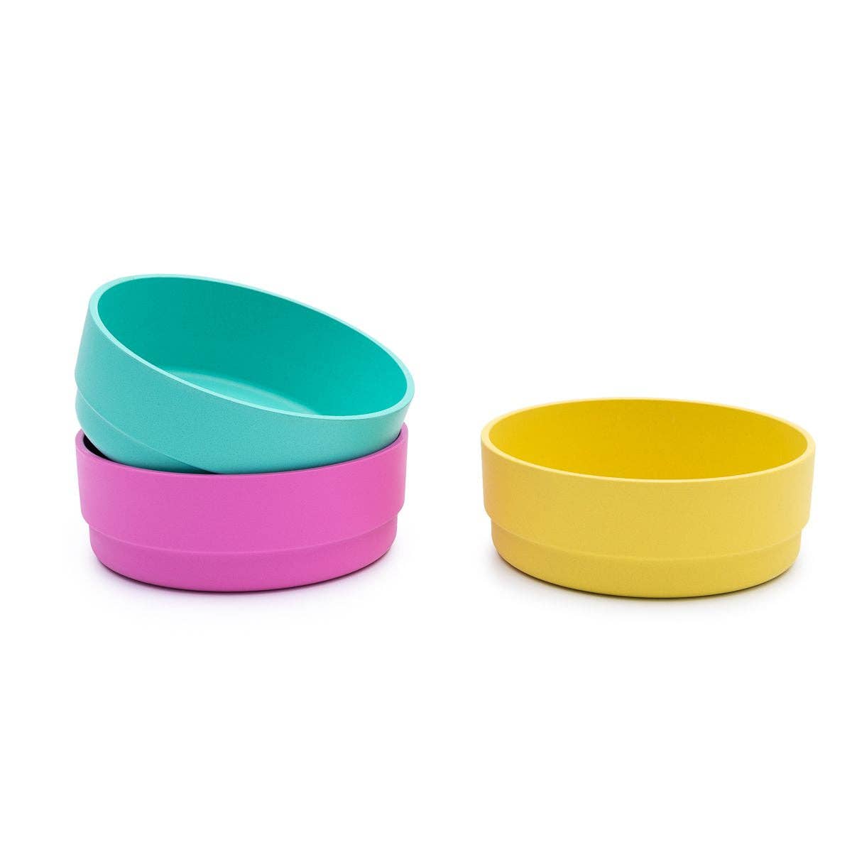 Bobo & Boo AUS - Plant-Based 3 Pack of Bowls - Tropical (600ml)