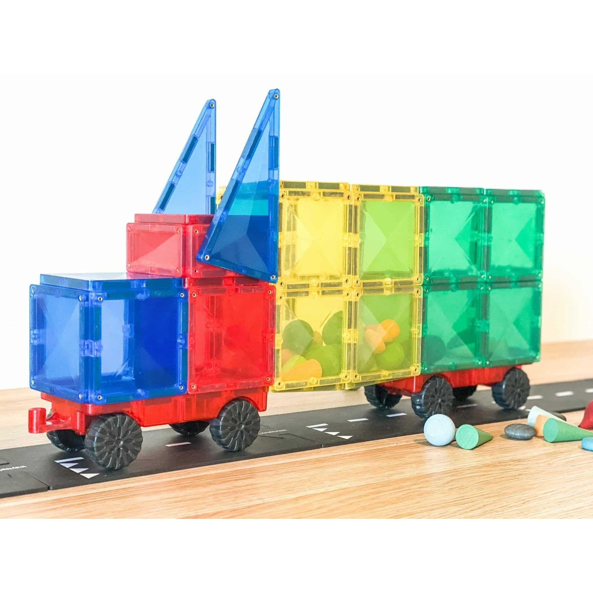 Connetix Magnetic Tiles - Rainbow Motion Pack 24 pc
