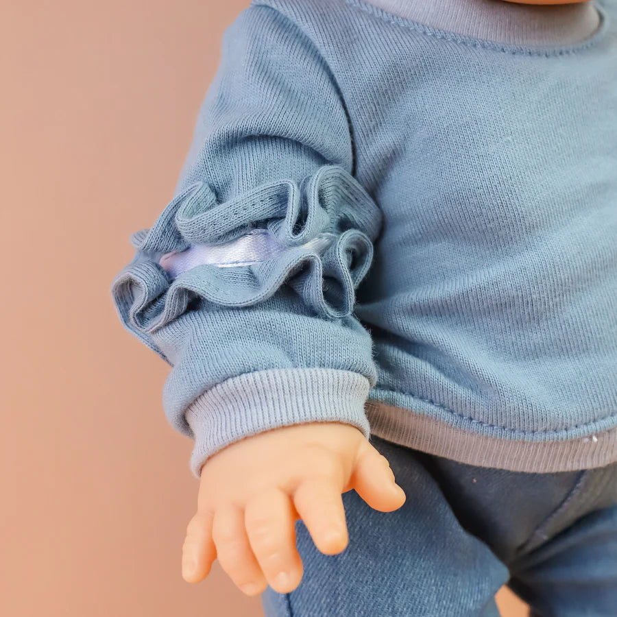 Tiny Harlow - Tiny Threads Ruffle jumper and Denim pant set