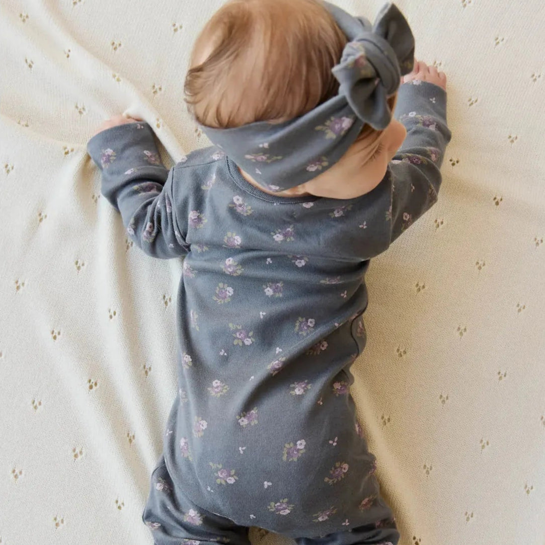 Jamie Kay - Organic Cotton Maple Onepiece - Simone Lava