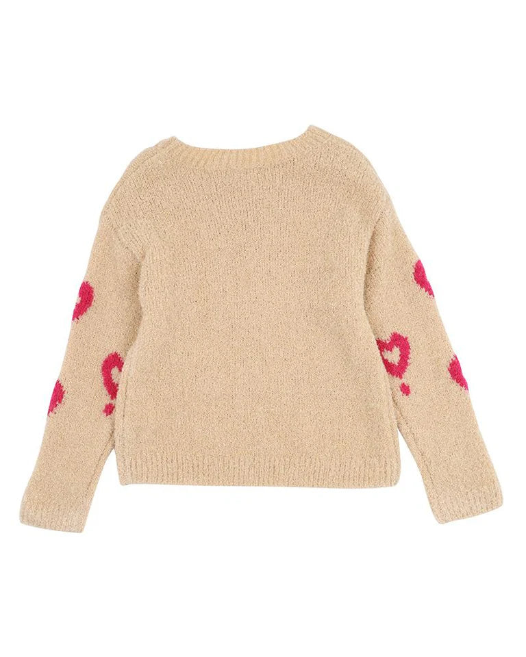 Fox & Finch GIRLS HEARTS JUMPER