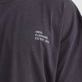 Box Fit Logo T Shirt Charcoal