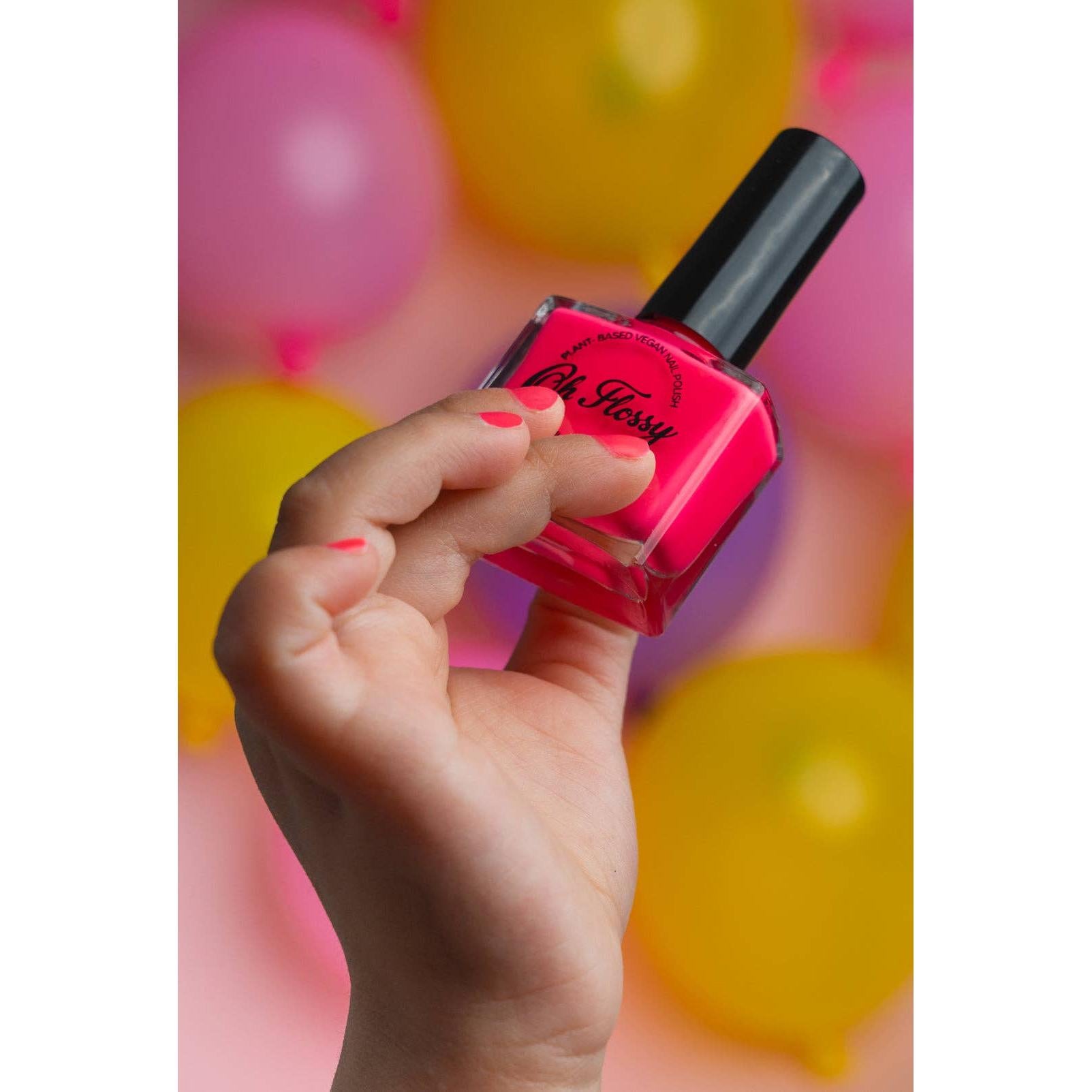 Oh Flossy Nail Polish: Strong - Cream Violet