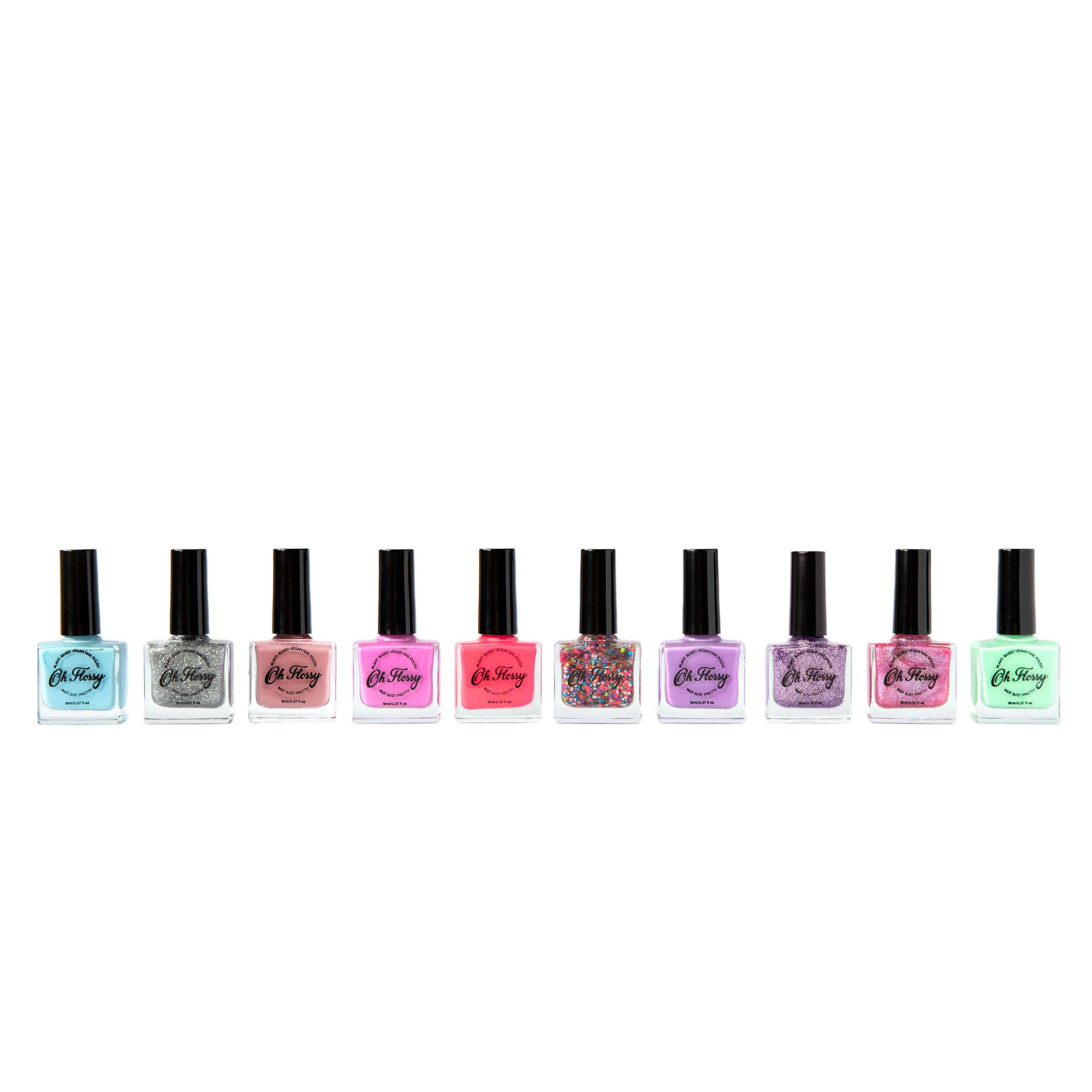 Oh Flossy Nail Polish: Strong - Cream Violet