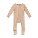 Rib Day Or Night Onesie - Mocha