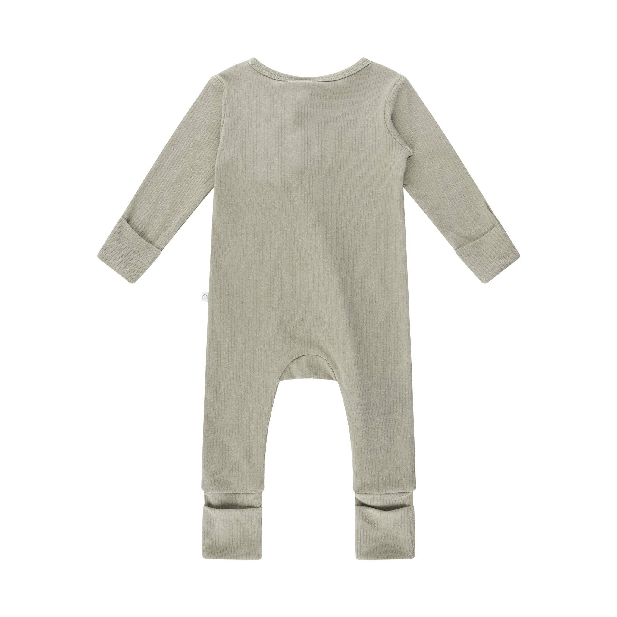 Rib Day or Night Onesie - Sage