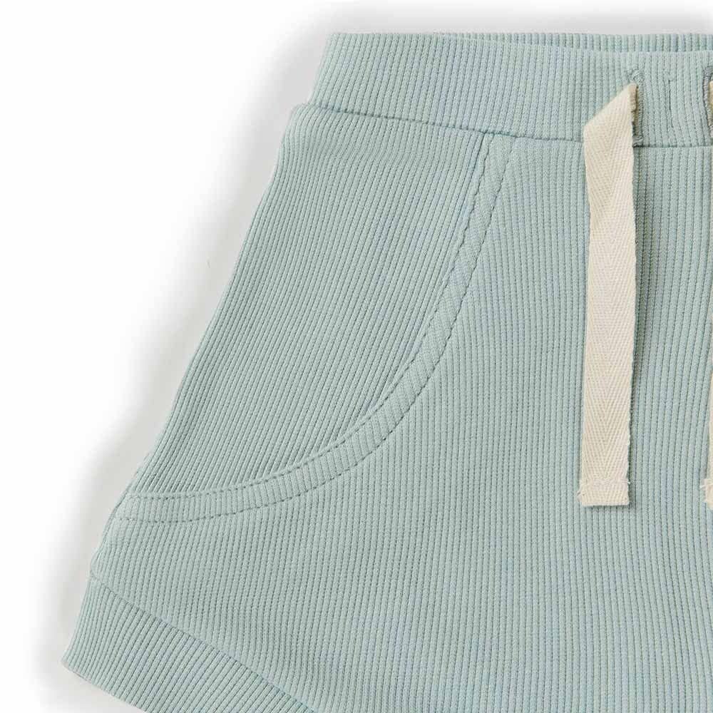 Snuggle Hunny - Sage Shorts
