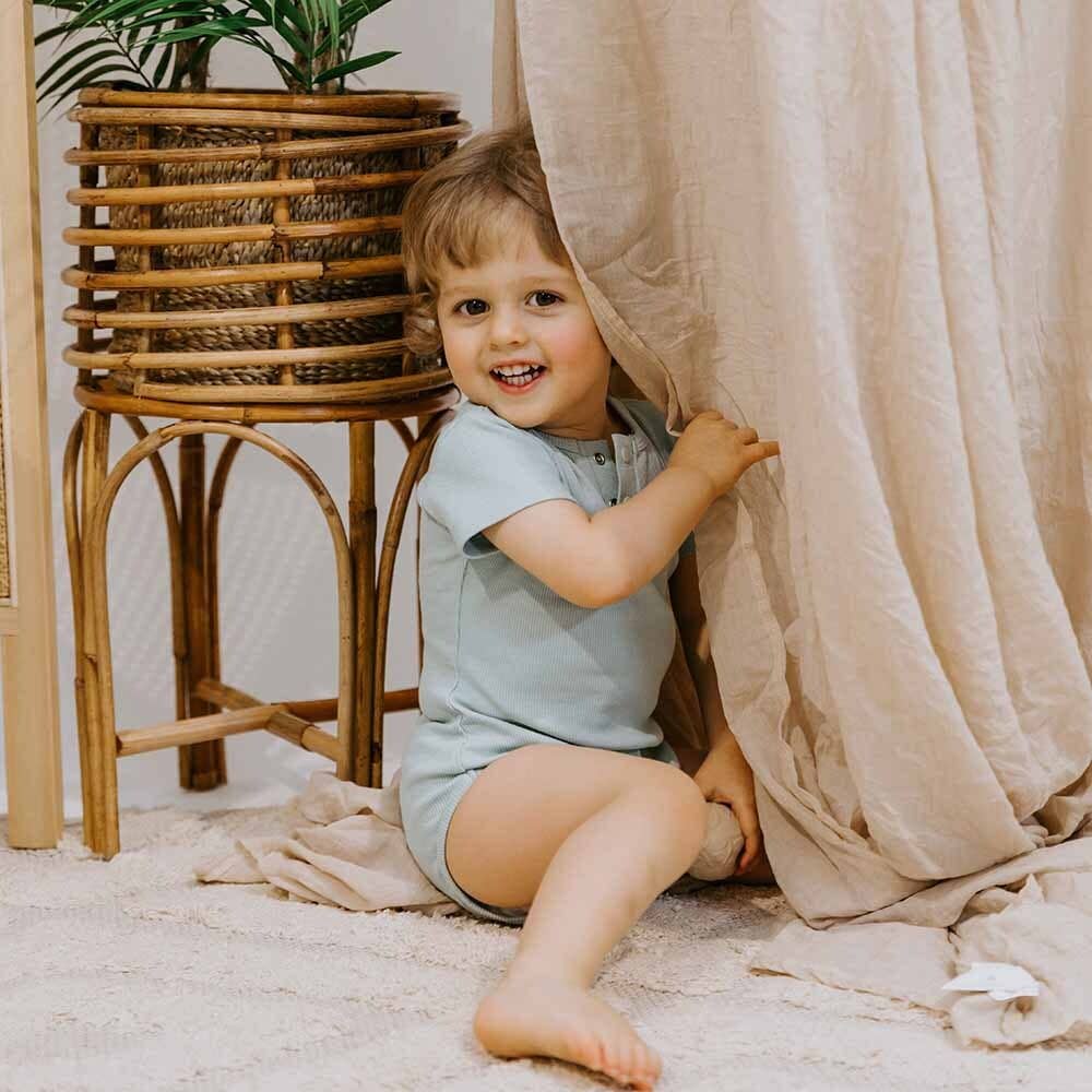 Snuggle Hunny - Sage Shorts