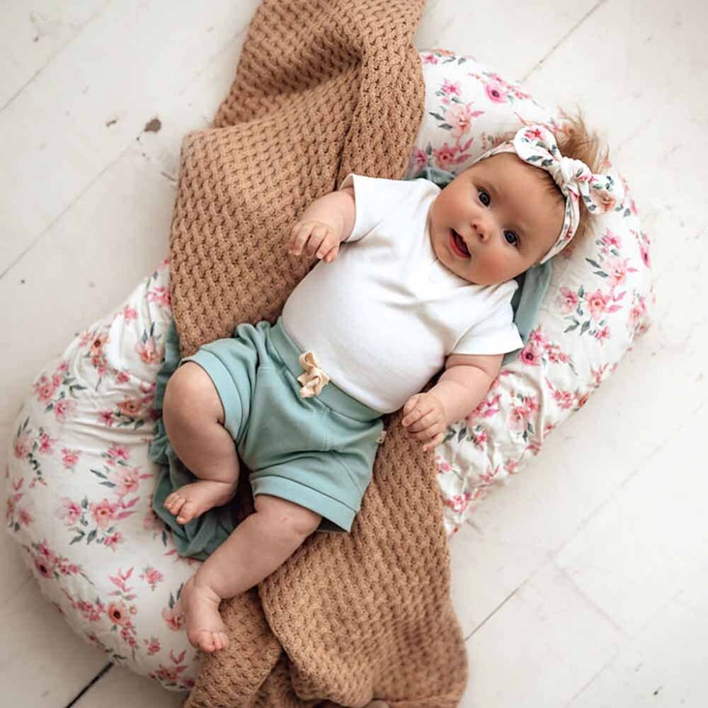 Snuggle Hunny - Sage Shorts
