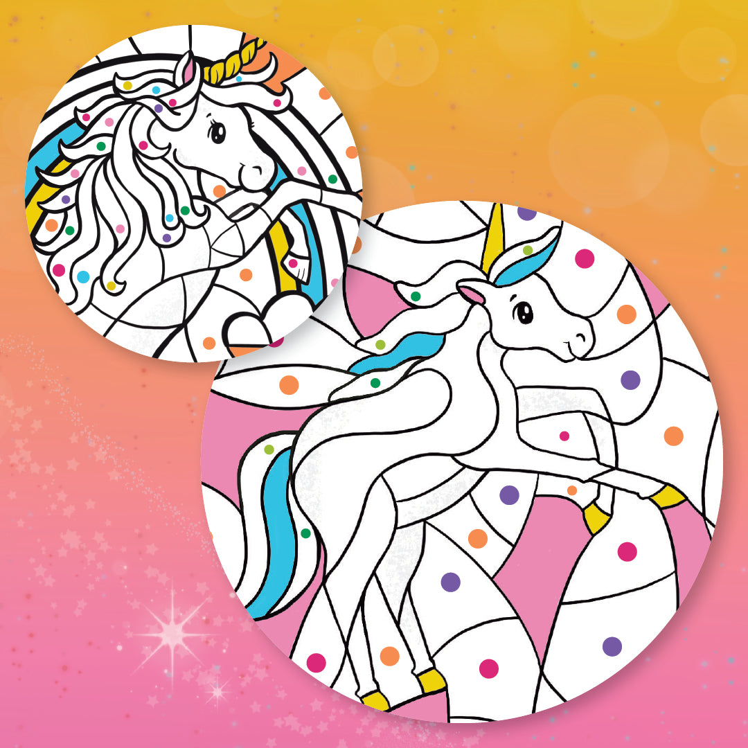 Tiger Tribe - Colour by Numbers - Unicorn Dreaming