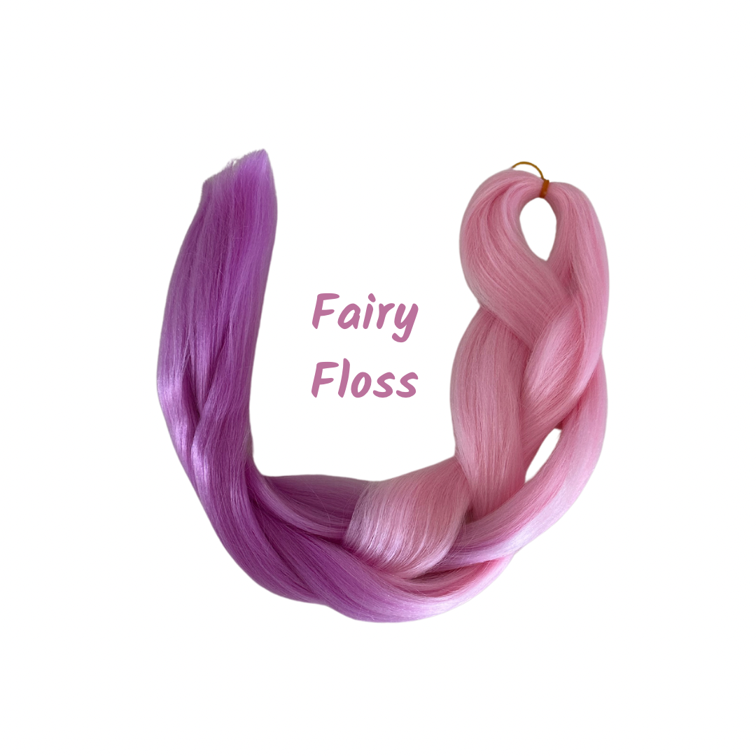 Poppet Locks - Braiding hair - Fairy Floss - 24 Inch - 100g
