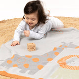 Indus Design - Jungle Buddies Baby Blanket