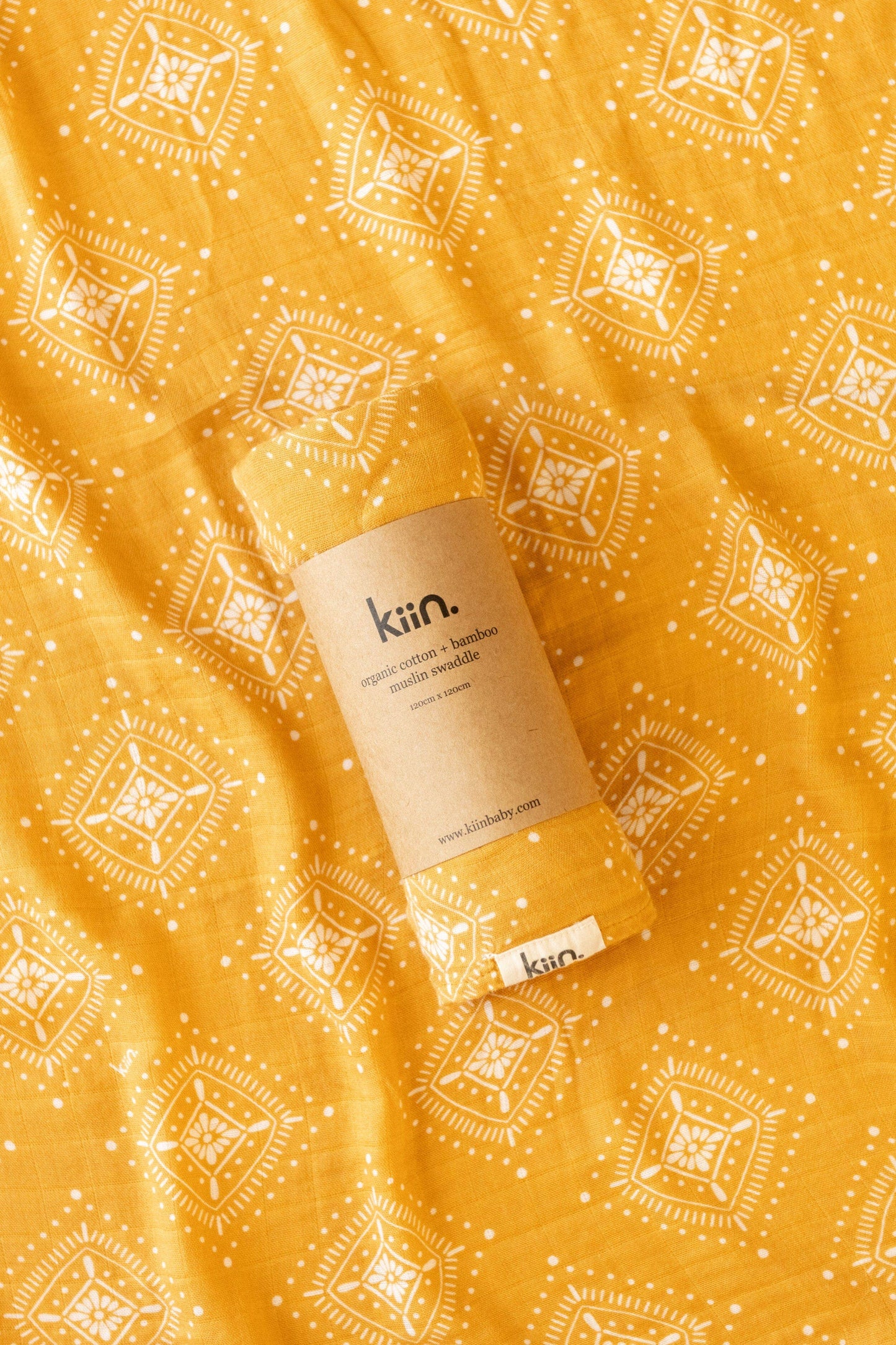 Kiin Baby - Organic Swaddle: Blush
