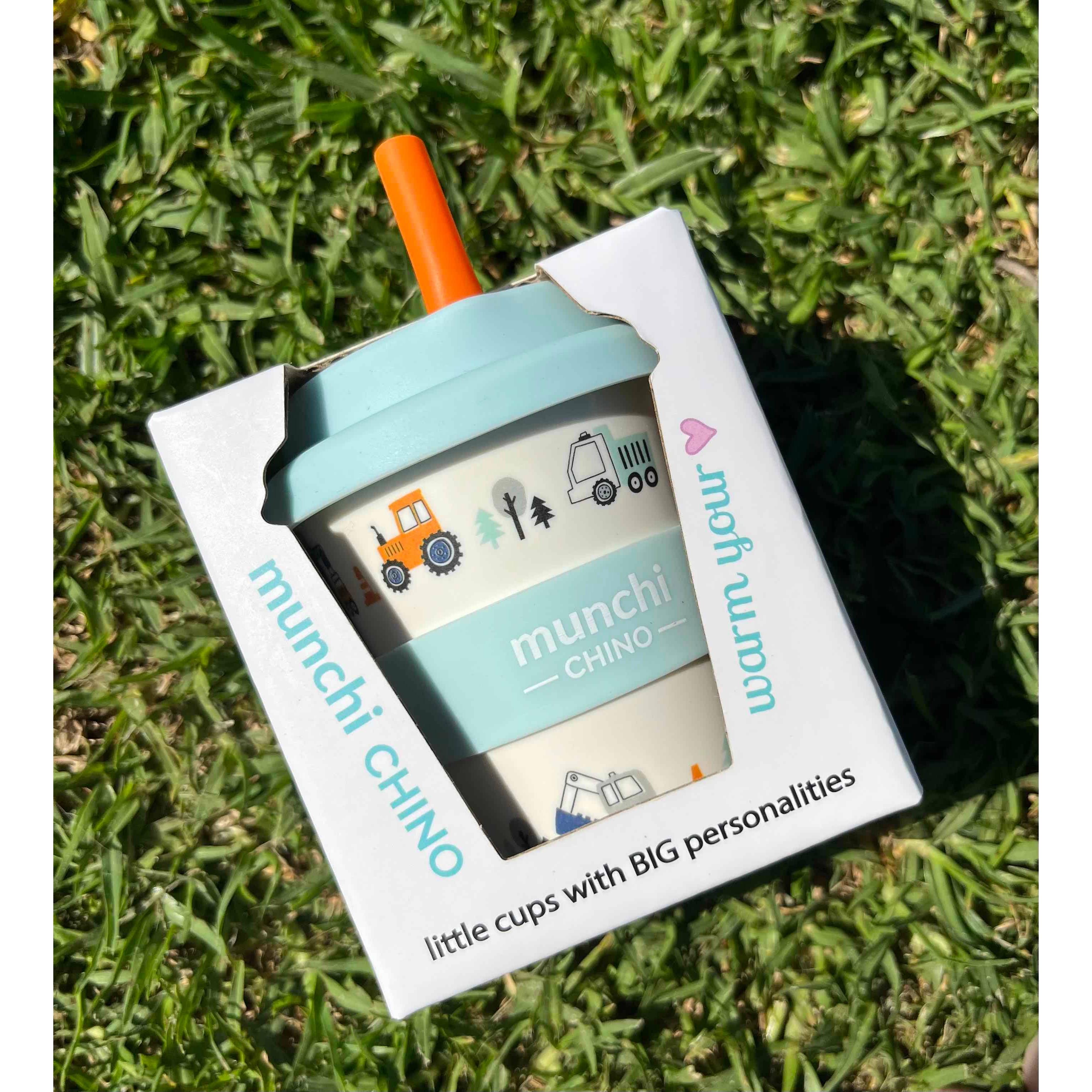 munchi - Truck Babychino Cup - Straw Included