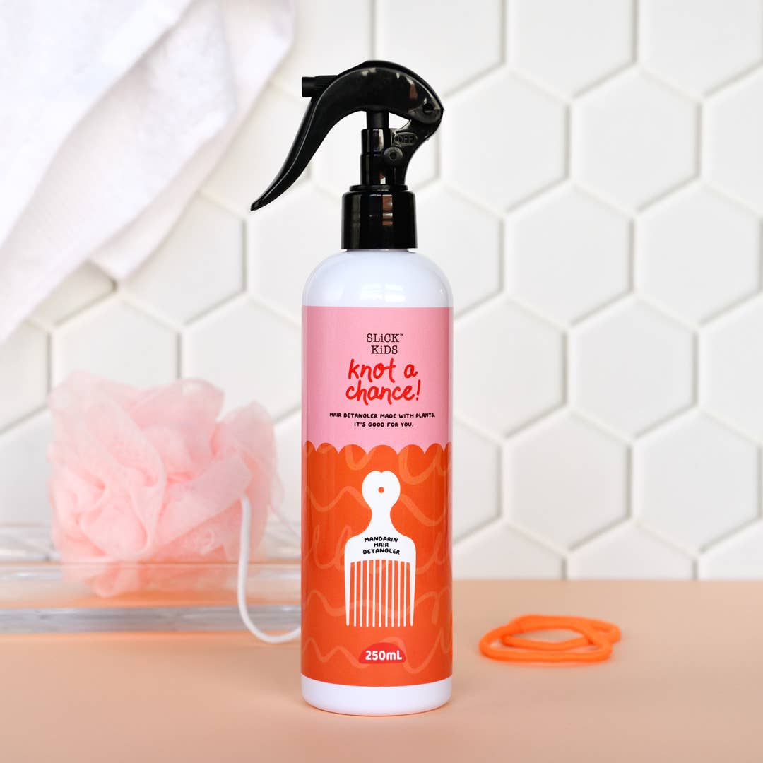 no nasties kids - Natural Plant Based Hair Detangler in Mandarin and Grape