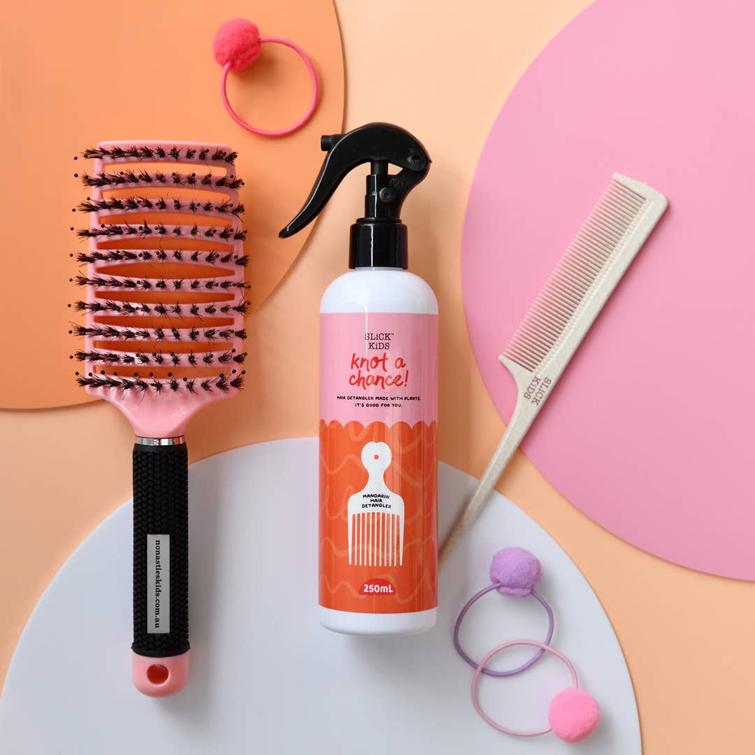no nasties kids - Natural Plant Based Hair Detangler in Mandarin and Grape