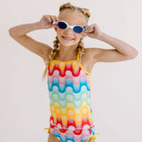 Splash Place Swim Goggles - Sea Glass Swim Goggles