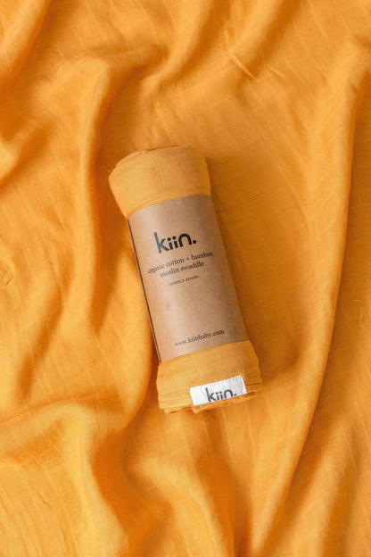 Kiin: Organic Swaddle: Morocco Amber