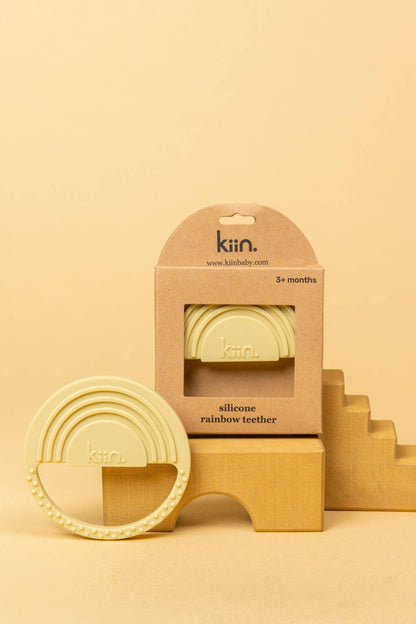 Kiin Baby - Rainbow Silicone Teether: Cloud