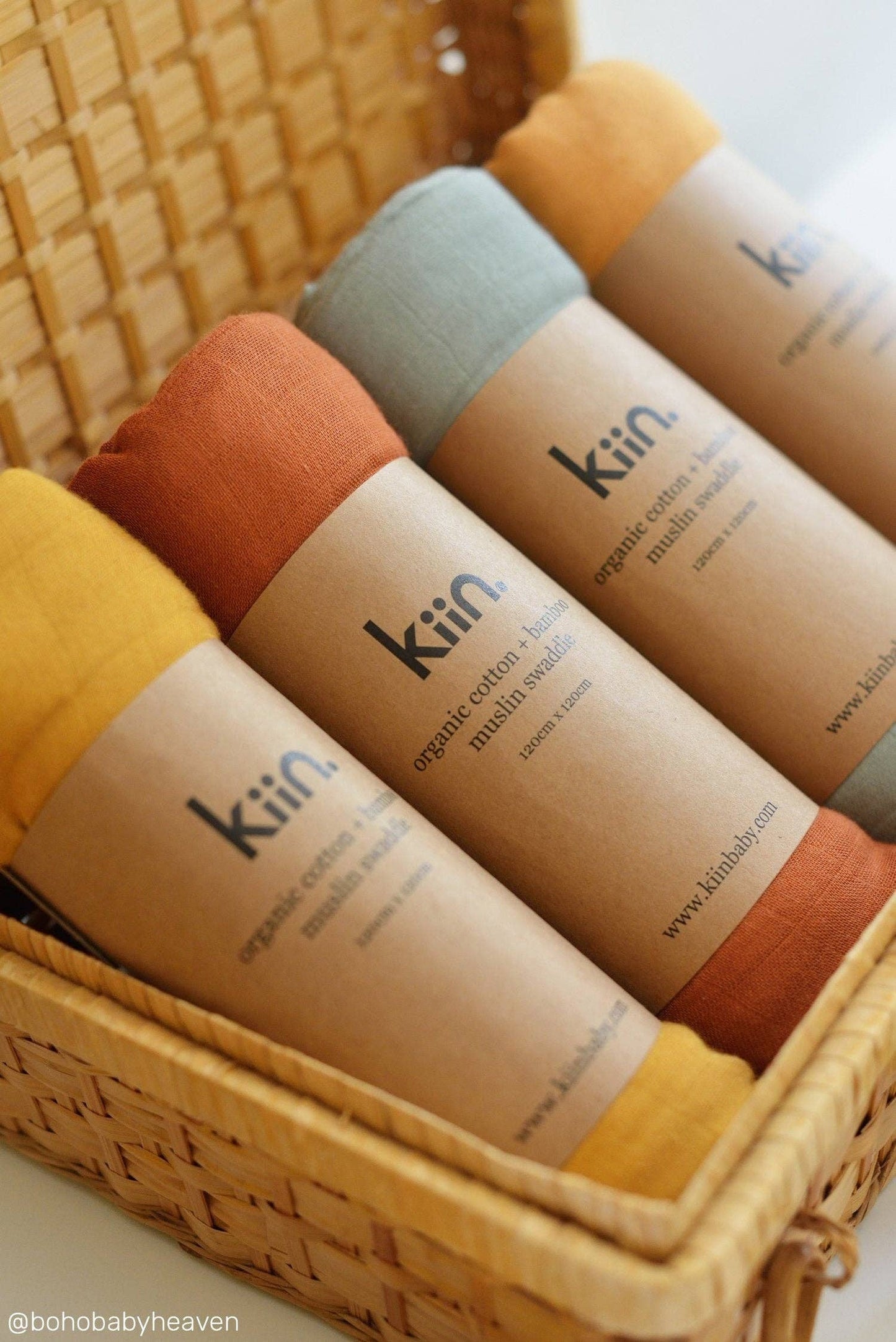 Kiin: Organic Swaddle: Morocco Amber