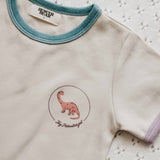 Bencer & Hazelnut - Tiny Paleontologist Bodysuit/Tee - Bright