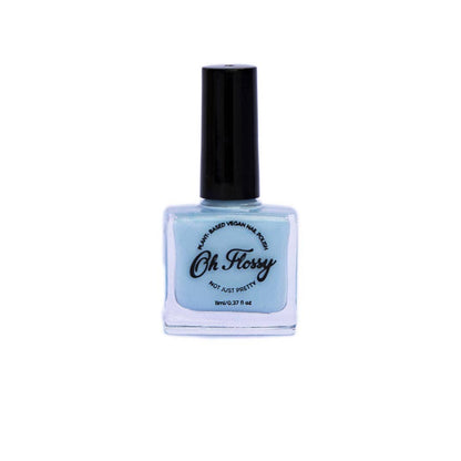 Oh Flossy Nail Polish: Brave - Cream Pink