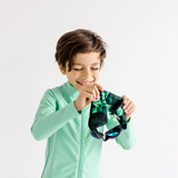 Splash Place Swim Goggles - Green Fusion Swim Goggles