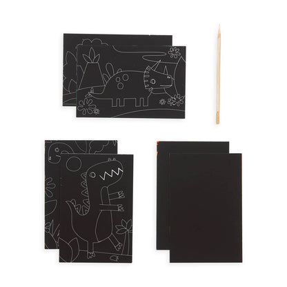Ooly Scratch &amp; Scribble Mini - Dino Day