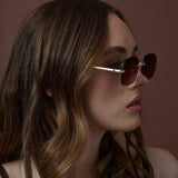 Balona Square Frameless Sunglasses