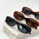 Mardi Oval  Retro Sunglasses