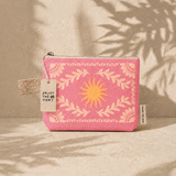 Enjoy The View Small Pink Toiletry Bag