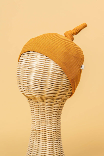 Kiin Baby - Bamboo Stretch Beanie: Mustard