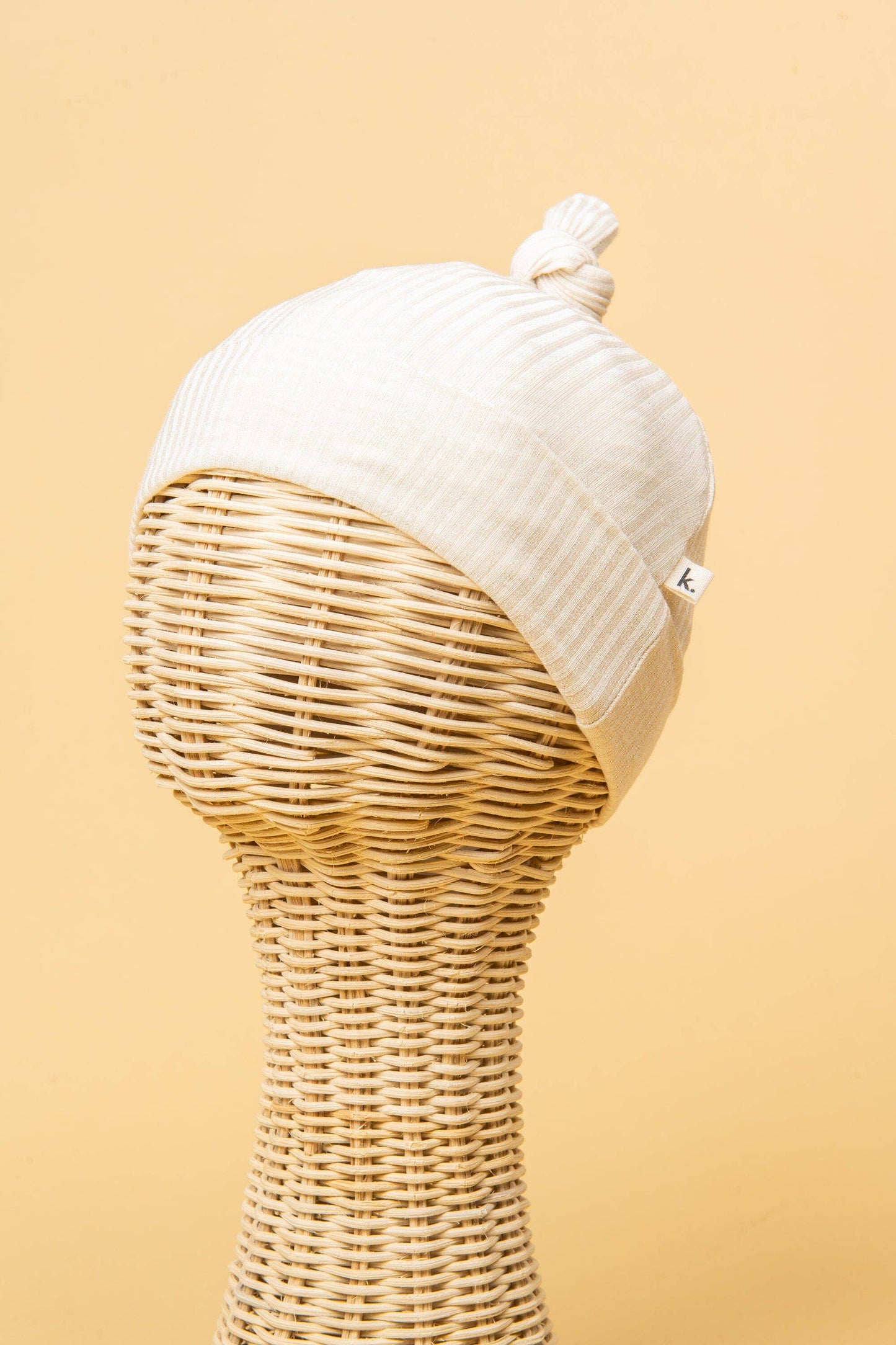 Kiin Baby - Bamboo Stretch Beanie: Caramel