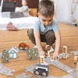 Car Track Puzzle w/2 Cars