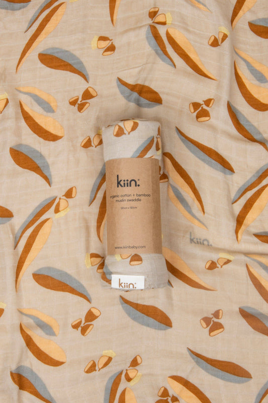 Kiin Baby - Organic Swaddle: Eucalypt