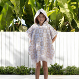 Flora Kids Poncho - Pebble