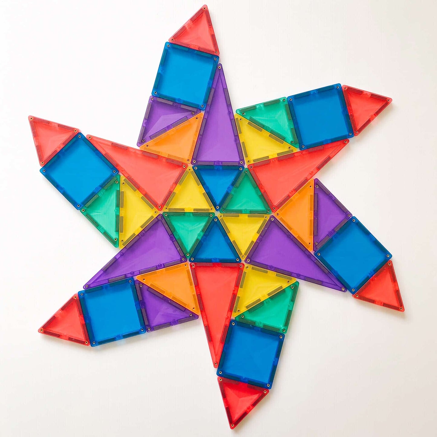 Connetix Magnetic Tiles - Rainbow Creative Pack 102 pc