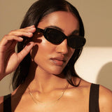 Mardi Oval  Retro Sunglasses