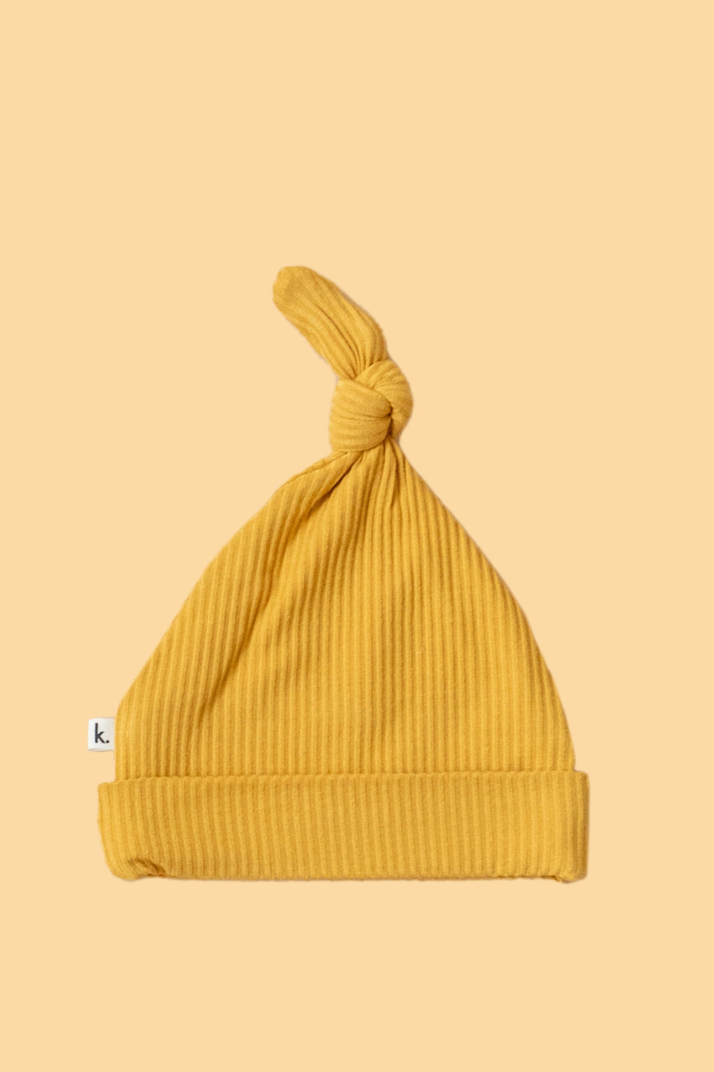 Kiin Baby - Bamboo Stretch Beanie: Caramel