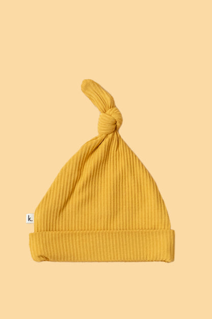 Kiin Baby - Bamboo Stretch Beanie: Caramel