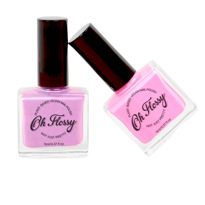Oh Flossy Nail Polish: Brave - Cream Pink